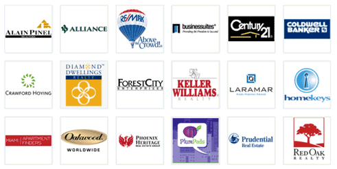 Regus, Forest City Enterprises, RE/MAX, Keller Williams, Stead Auto, Century 21, Laramar Group, Lyon Apartments Regus, Forest City Enterprises, RE/MAX, Keller Williams, Stead Auto, Century 21, Laramar Group, Lyon Apartments